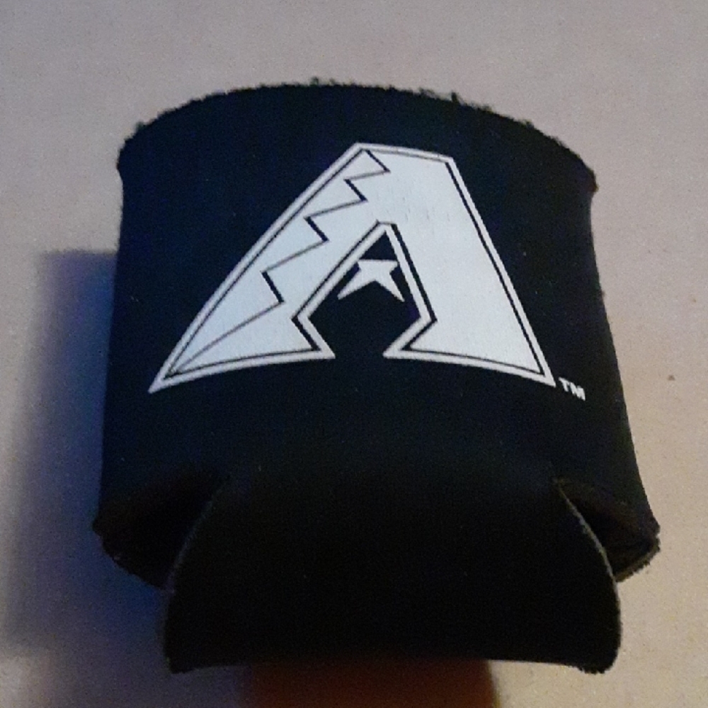 Black and White Arizona Diamondbacks Logo Can Cooler